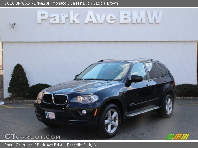 2010 BMW X5 xDrive30i in Monaco Blue Metallic