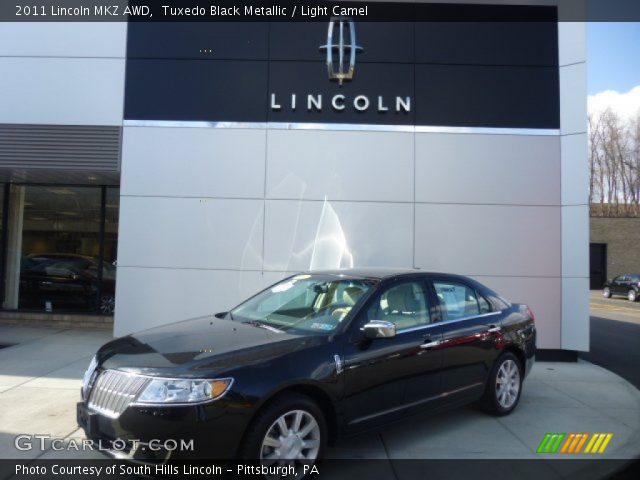 2011 Lincoln MKZ AWD in Tuxedo Black Metallic