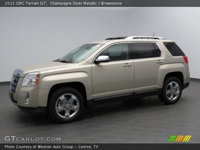 2013 GMC Terrain SLT in Champagne Silver Metallic