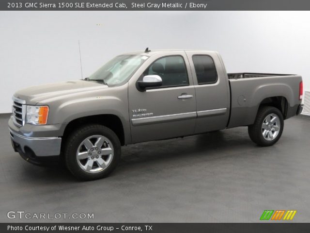 2013 GMC Sierra 1500 SLE Extended Cab in Steel Gray Metallic