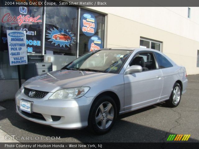 2004 Honda Civic EX Coupe in Satin Silver Metallic