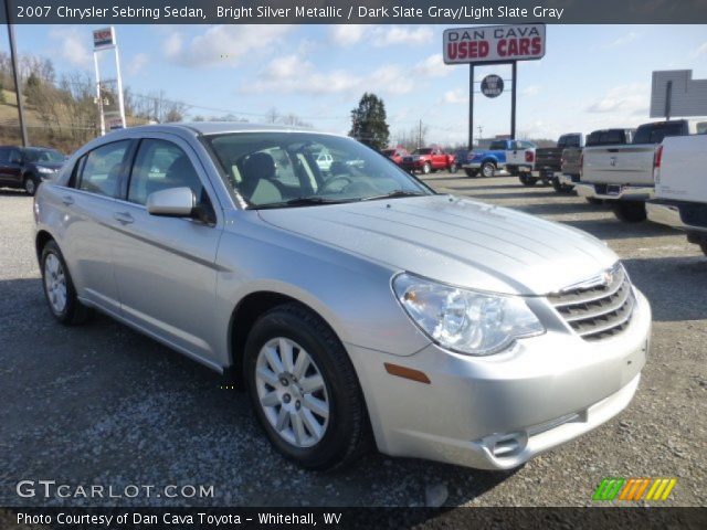 2007 Chrysler Sebring Sedan in Bright Silver Metallic