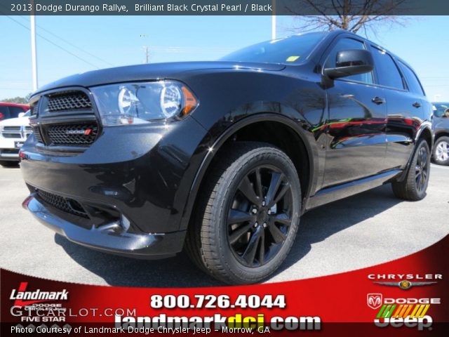 2013 Dodge Durango Rallye in Brilliant Black Crystal Pearl