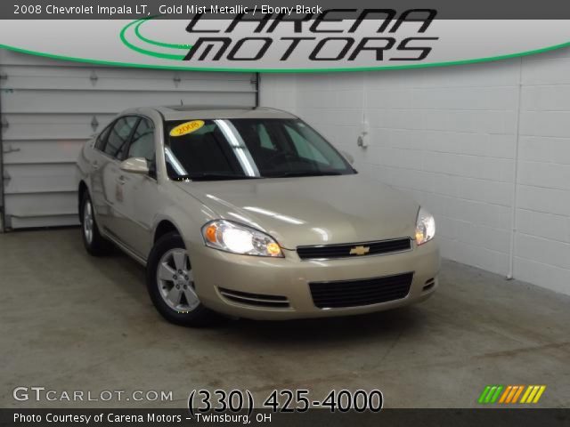 2008 Chevrolet Impala LT in Gold Mist Metallic