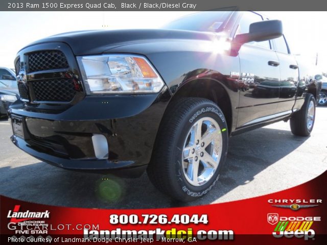 2013 Ram 1500 Express Quad Cab in Black