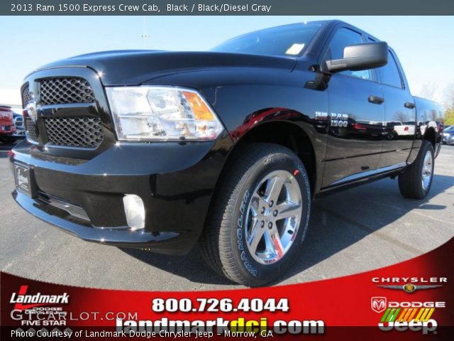 2013 Ram 1500 Express Crew Cab in Black