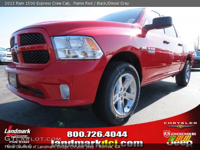 2013 Ram 1500 Express Crew Cab in Flame Red