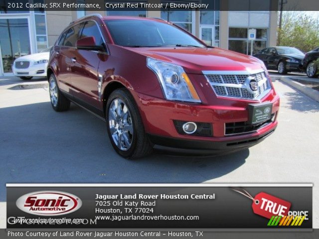 2012 Cadillac SRX Performance in Crystal Red Tintcoat