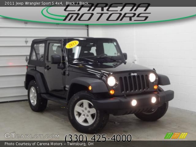 2011 Jeep Wrangler Sport S 4x4 in Black