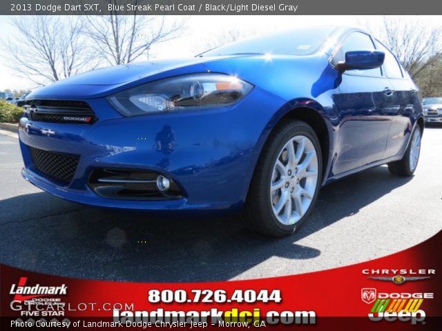 2013 Dodge Dart SXT in Blue Streak Pearl Coat