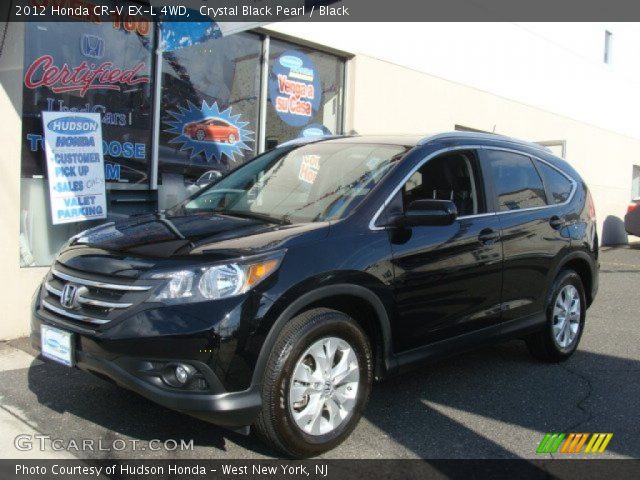 2012 Honda CR-V EX-L 4WD in Crystal Black Pearl