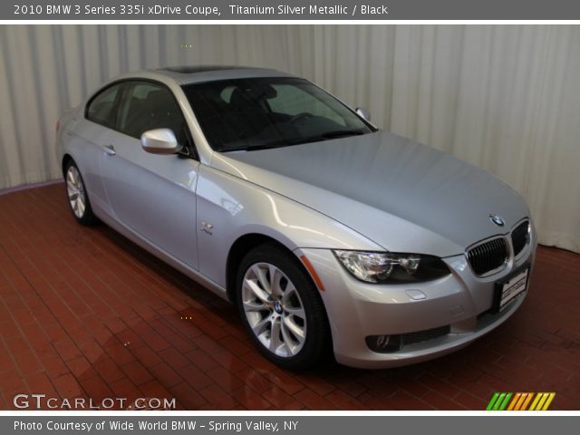 2010 BMW 3 Series 335i xDrive Coupe in Titanium Silver Metallic