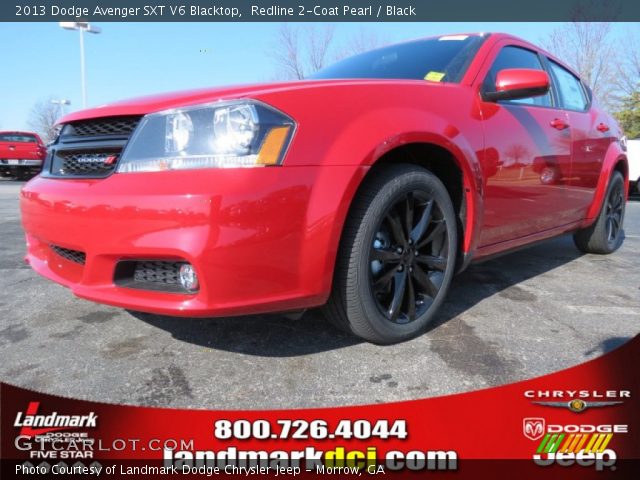 2013 Dodge Avenger SXT V6 Blacktop in Redline 2-Coat Pearl