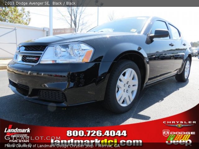 2013 Dodge Avenger SE in Black