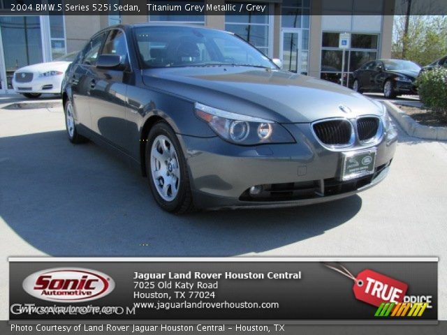 2004 BMW 5 Series 525i Sedan in Titanium Grey Metallic