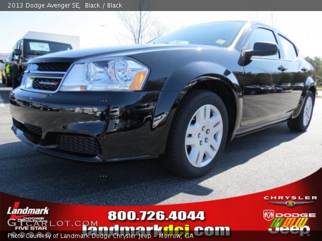 2013 Dodge Avenger SE in Black