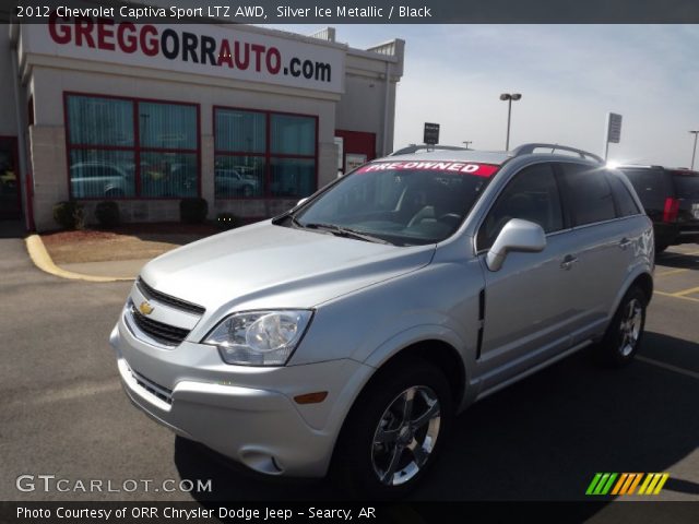 2012 Chevrolet Captiva Sport LTZ AWD in Silver Ice Metallic