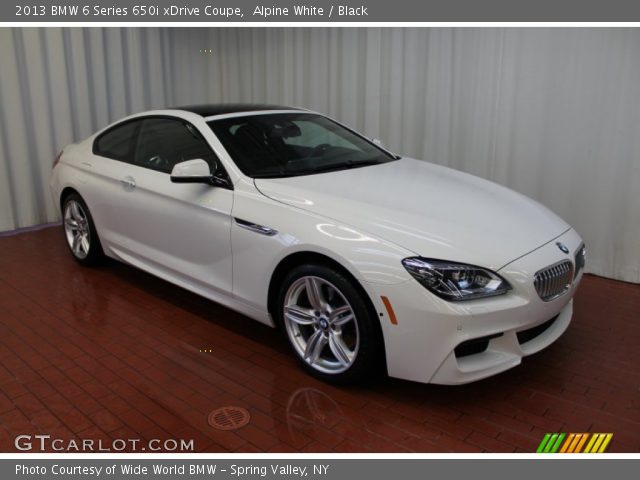 2013 BMW 6 Series 650i xDrive Coupe in Alpine White
