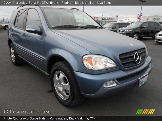 2004 Mercedes-Benz ML 350 4Matic in Platinum Blue Metallic