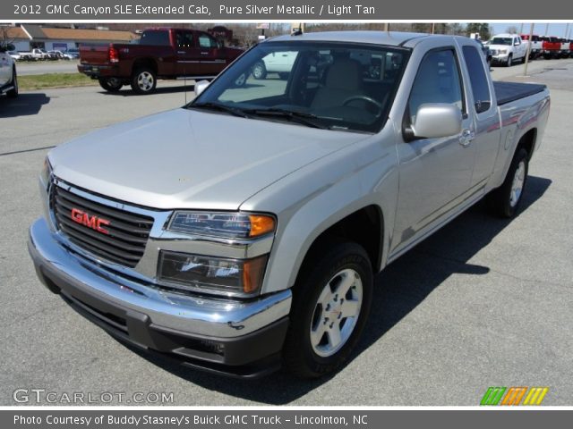 2012 GMC Canyon SLE Extended Cab in Pure Silver Metallic