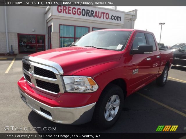 2013 Ram 1500 SLT Quad Cab in Flame Red