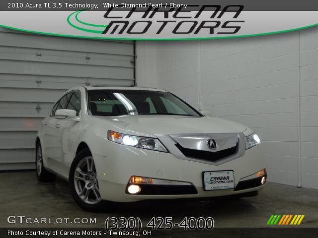 2010 Acura TL 3.5 Technology in White Diamond Pearl