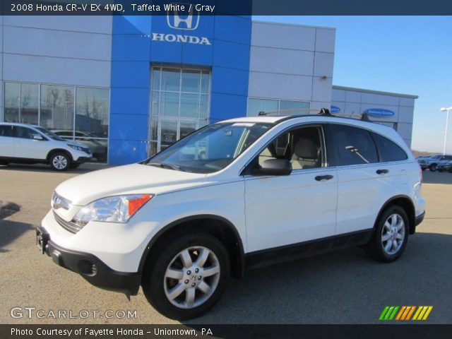 2008 Honda CR-V EX 4WD in Taffeta White