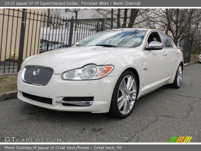 2010 Jaguar XF XF Supercharged Sedan in Porcelain White