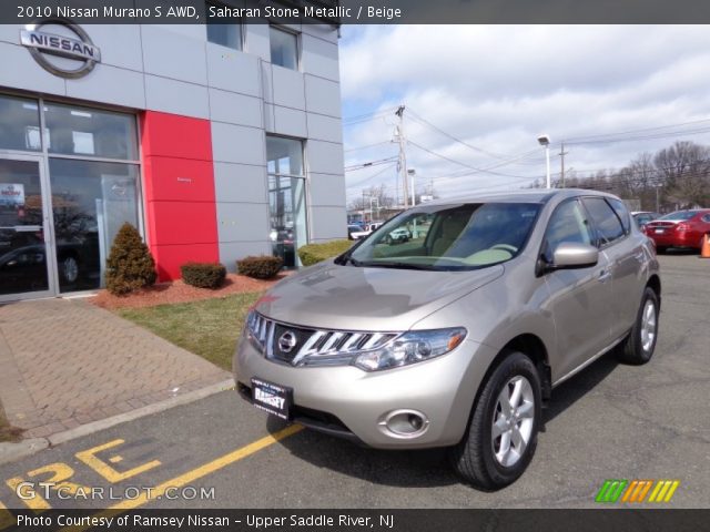 2010 Nissan Murano S AWD in Saharan Stone Metallic