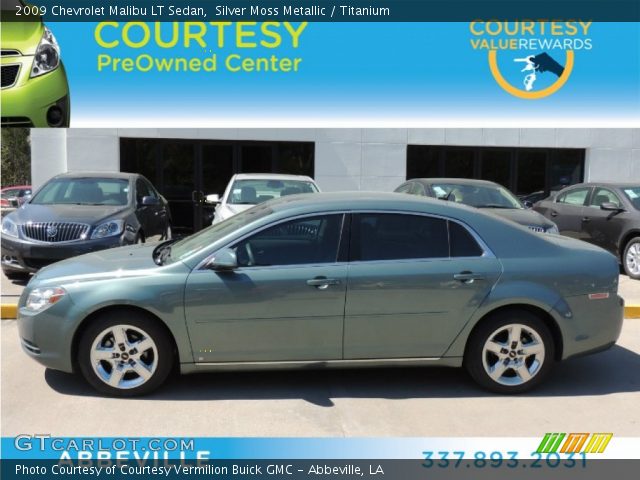 2009 Chevrolet Malibu LT Sedan in Silver Moss Metallic