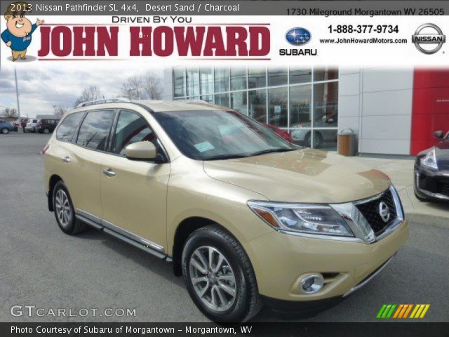 2013 Nissan Pathfinder SL 4x4 in Desert Sand