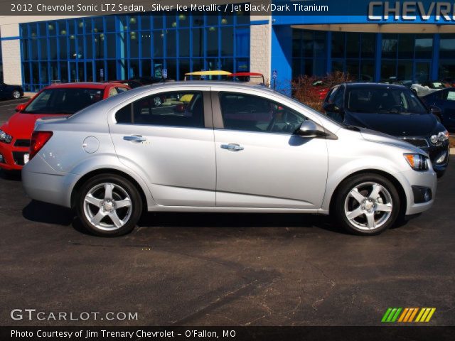 2012 Chevrolet Sonic LTZ Sedan in Silver Ice Metallic