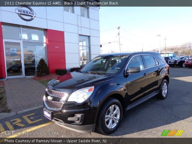 2011 Chevrolet Equinox LS AWD in Black