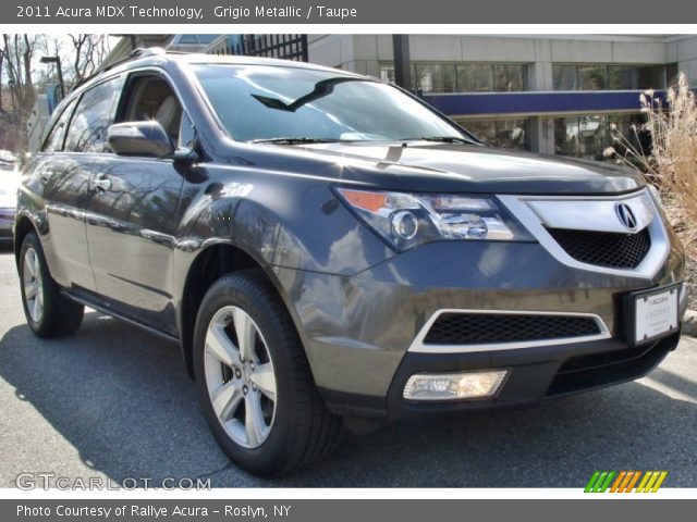2011 Acura MDX Technology in Grigio Metallic