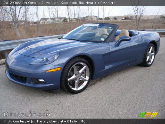2012 Chevrolet Corvette Convertible in Supersonic Blue Metallic