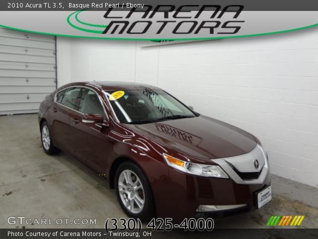 2010 Acura TL 3.5 in Basque Red Pearl