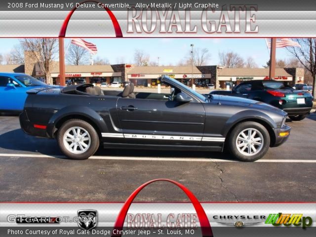 2008 Ford Mustang V6 Deluxe Convertible in Alloy Metallic
