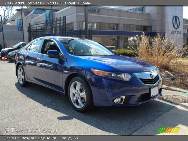 2012 Acura TSX Sedan in Vortex Blue Pearl