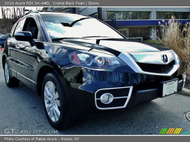 2010 Acura RDX SH-AWD in Crystal Black Pearl