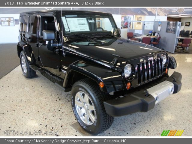 2013 Jeep Wrangler Unlimited Sahara 4x4 in Black