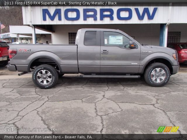 2013 Ford F150 FX4 SuperCab 4x4 in Sterling Gray Metallic