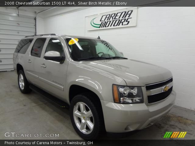 2008 Chevrolet Suburban 1500 LT 4x4 in Silver Birch Metallic