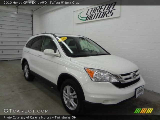 2010 Honda CR-V EX-L AWD in Taffeta White
