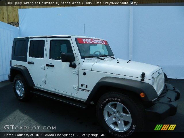 2008 Jeep Wrangler Unlimited X in Stone White