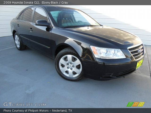 2009 Hyundai Sonata GLS in Ebony Black