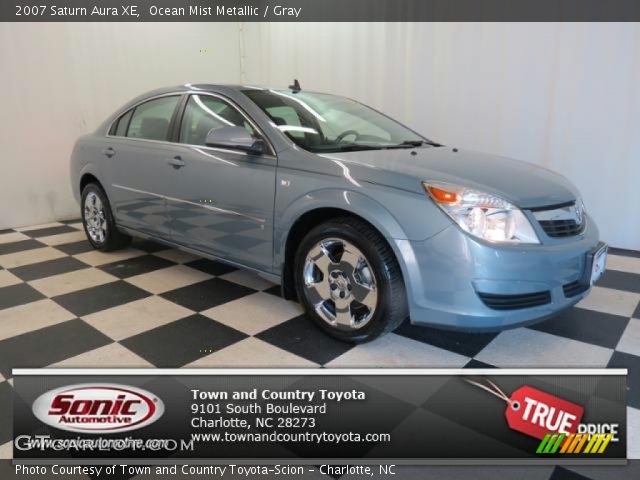 2007 Saturn Aura XE in Ocean Mist Metallic