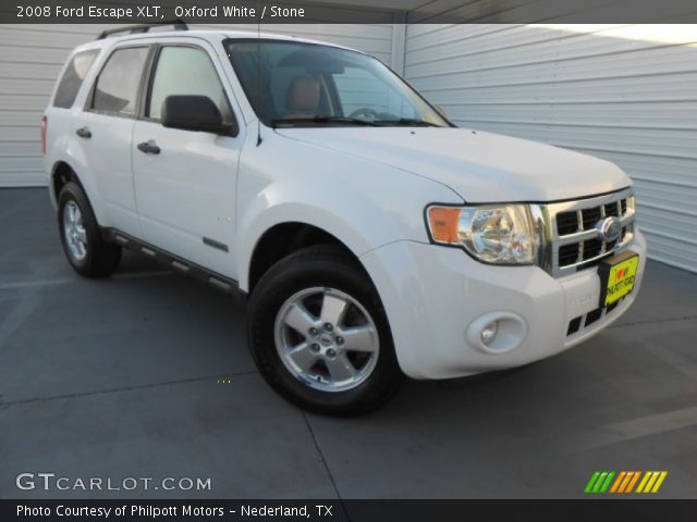 2008 Ford Escape XLT in Oxford White