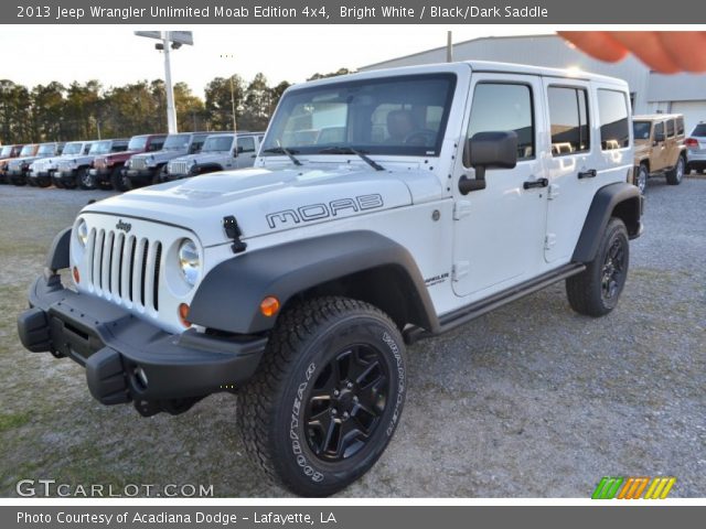 2013 Jeep Wrangler Unlimited Moab Edition 4x4 in Bright White