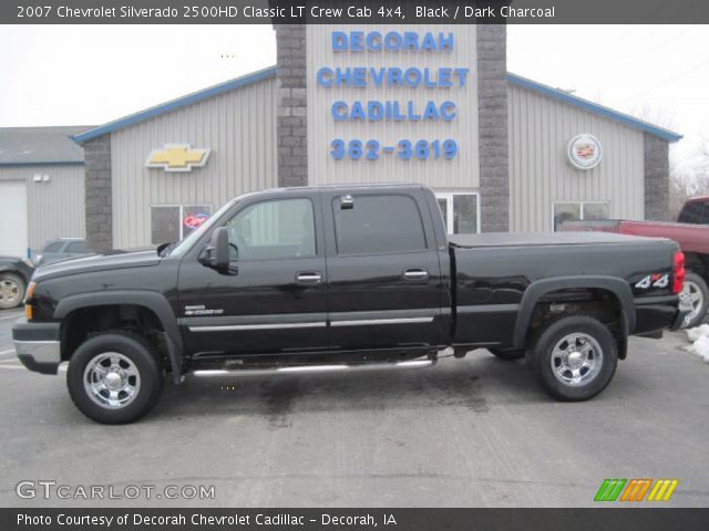 2007 Chevrolet Silverado 2500HD Classic LT Crew Cab 4x4 in Black
