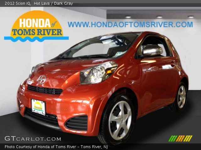 2012 Scion iQ  in Hot Lava